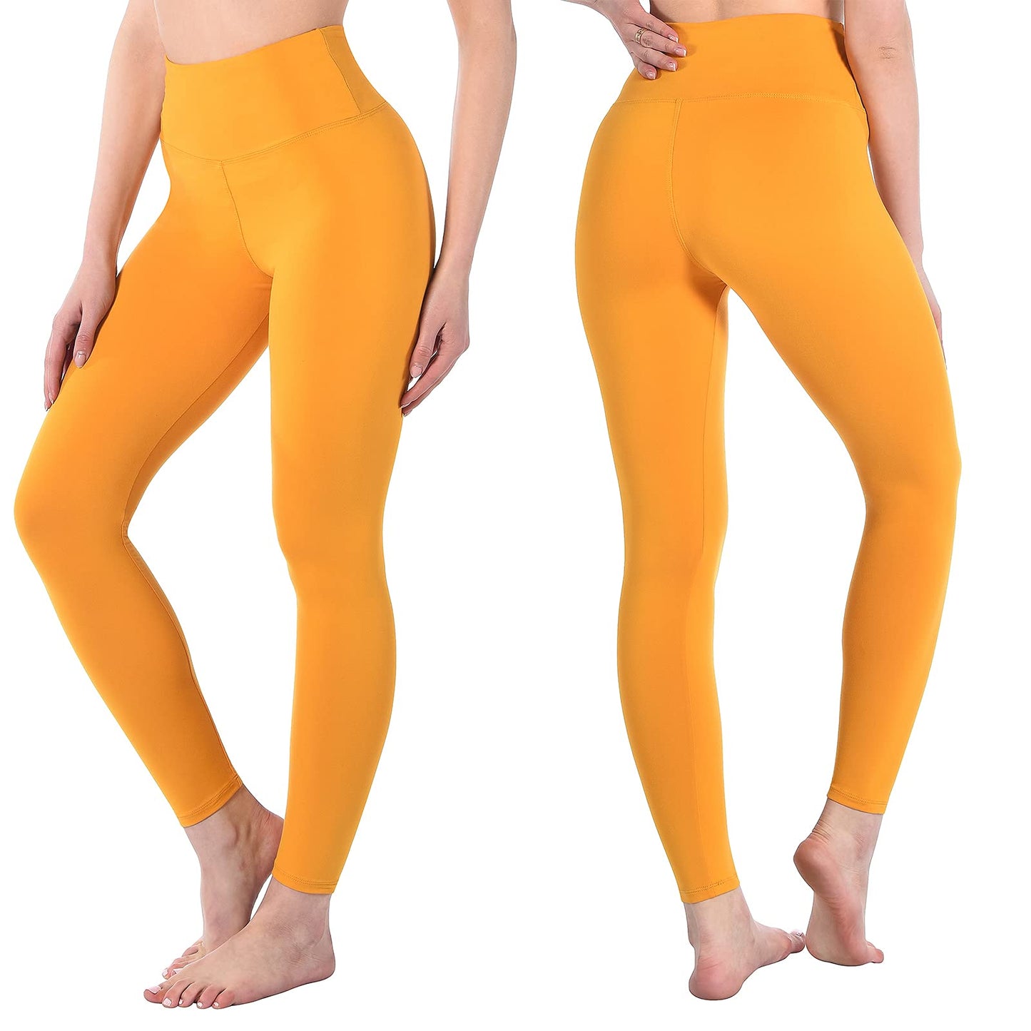 SINOPHANT High Waisted Leggings for Women, Buttery Soft Elastic Opaque Tummy Control Leggings, Plus Size Workout Gym Yoga